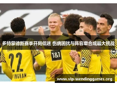 多特蒙德新赛季开局低迷 伤病困扰与阵容磨合成最大挑战 多特蒙德新赛季开局低迷 伤病困扰与阵容磨合成最大挑战