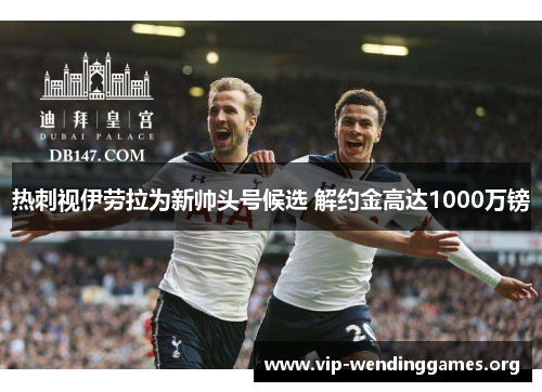 热刺视伊劳拉为新帅头号候选 解约金高达1000万镑 热刺视伊劳拉为新帅头号候选 解约金高达1000万镑